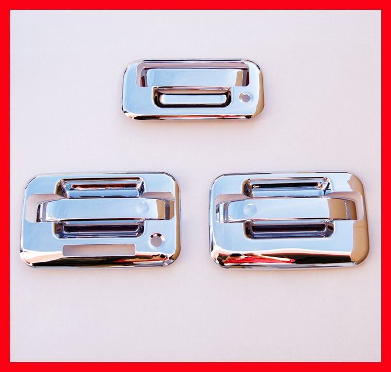 04-11 Ford F150 Chrome Door Handle Covers Bezel Trims